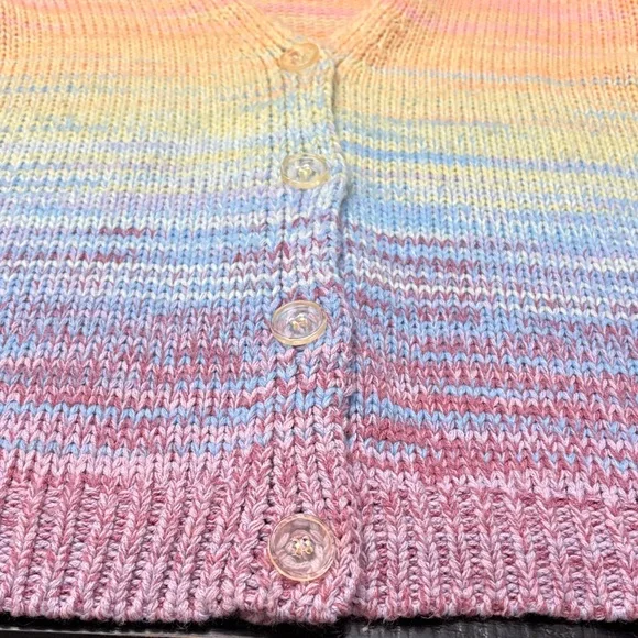 Multicolor Gradient Women's Sweater - Picture 3 of 11
